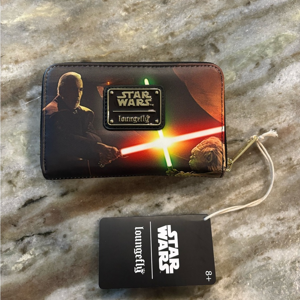 NWT! Star Wars Loungefly Wallet - Episode II:“Attack of the Clones.”